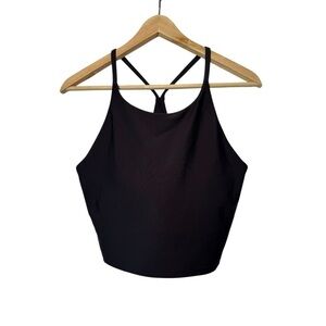 Old Navy Black Strappy Back Performance Tank Top